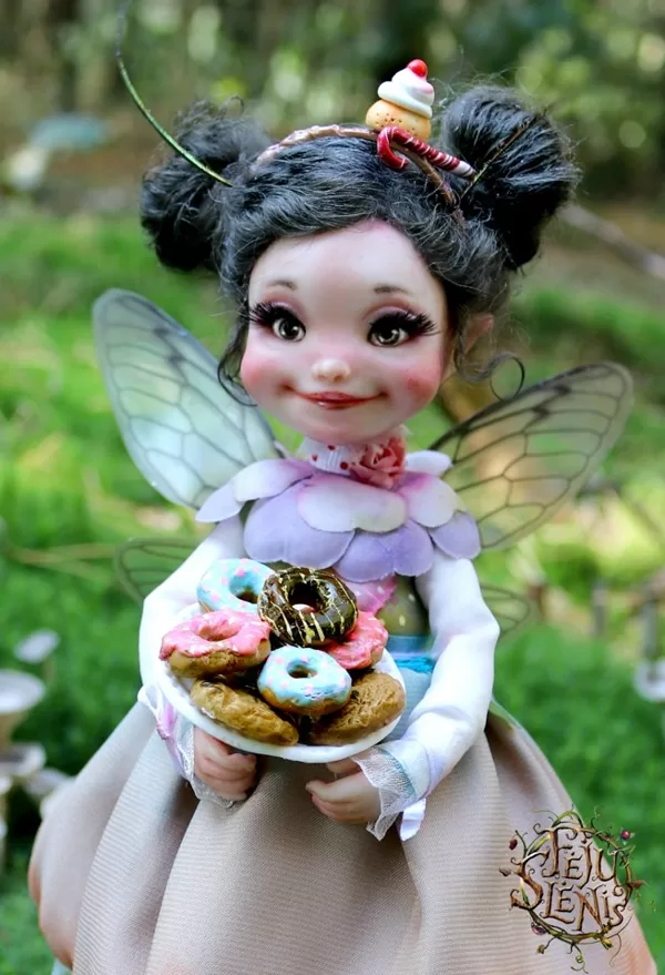 fairy doll of cupcakes